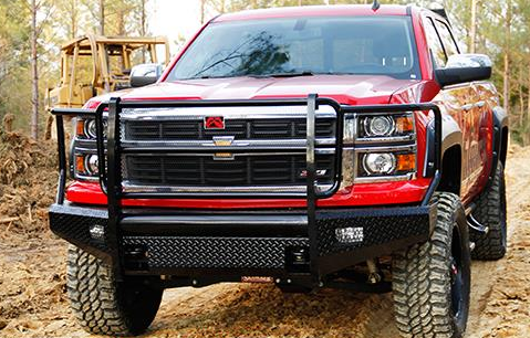 Fab Fours Black Steel - Chevy Silverado 1500 2014-2015