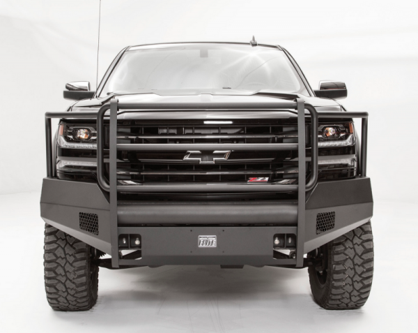 Fab Fours Black Steel Elite - Chevy Silverado 1500 2016-2018