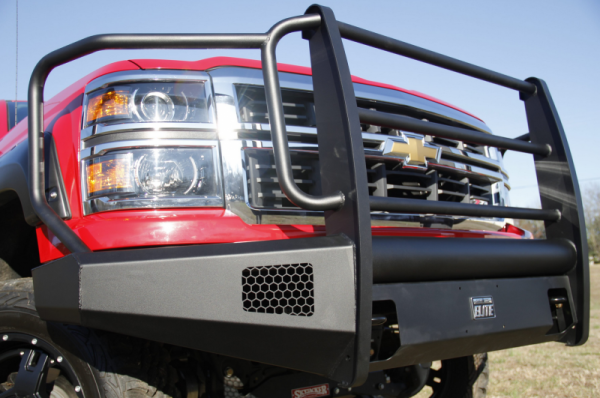 Fab Fours Black Steel Elite - Chevy Silverado 1500 2014-2015