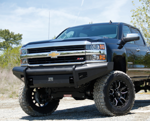 Fab Fours Black Steel Elite - Chevy Silverado 2500HD/3500 2007-2010