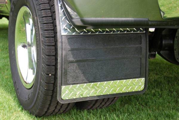 To Be Deleted Categories - GMC Diamond Plate Dually Mud Flaps