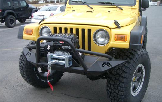 Bumpers - FAB Fours Jeep and FJ Front Winch Bumpers