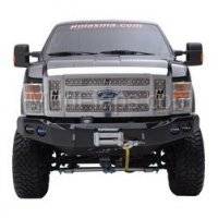 Road Armor Bumpers - Front Stealth Bumper with Winch Mount Satin Black