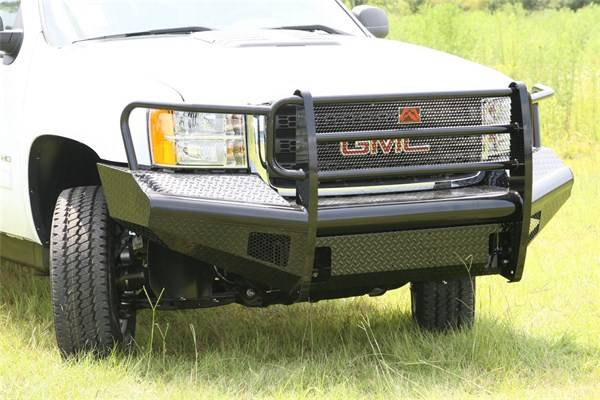 Fab Fours Black Steel - GMC Sierra 2500HD/3500 2011-2014