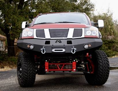 Front Winch Bumper - Nissan