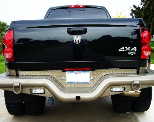 Deluxe Rear Dually Bumper - Dodge