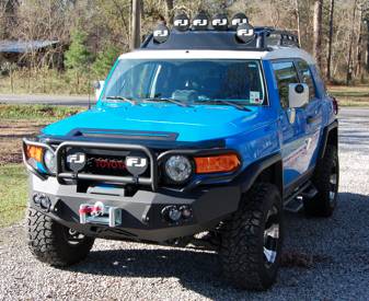FAB Fours Jeep and FJ Front Winch Bumpers - Toyota