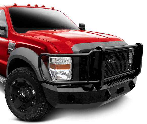 Iron Cross - Winch Front Bumper with Full Grille Guard