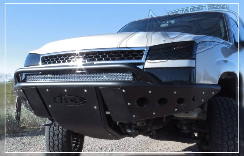 Addictive Desert Designs - ADD F323182410103 Stealth Front Bumper for Chevy Silverado 1500 2003-2007