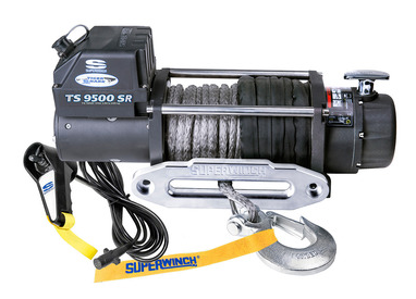 Westin - Westin 1595201 Tiger Shark 9500SR Winch with Synthetic Rope