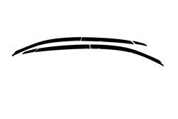 Auto Ventshade - Auto Ventshade 896001 Ventvisor Low Profile Deflector 6 pc.