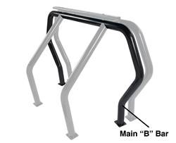 Go Rhino - Go Rhino 91502B Rhino Bed Bars Rear Main B Bar
