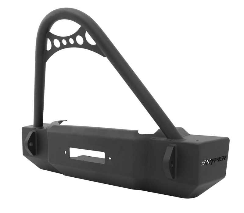 Westin - Westin 59-6515-12JKX5 Scope Stubby Front Bumper w/Stinger Jeep Wrangler JK 2007-2018