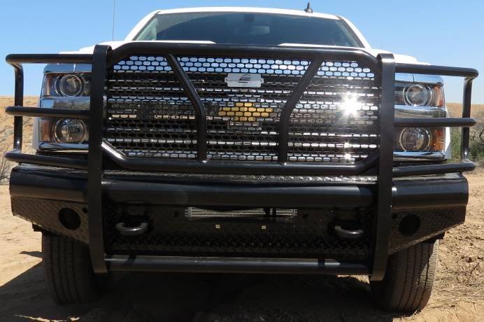 Steelcraft - Steelcraft HD10440R Pipe Front Bumper Chevy Silverado 2500HD/3500 2015-2019