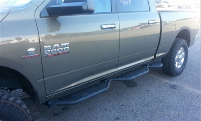 Hammerhead Bumpers - Hammerhead 600-56-0316 Running Boards Bed Access Dodge RAM 2500 2010-2018 Crew Cab Short Bed