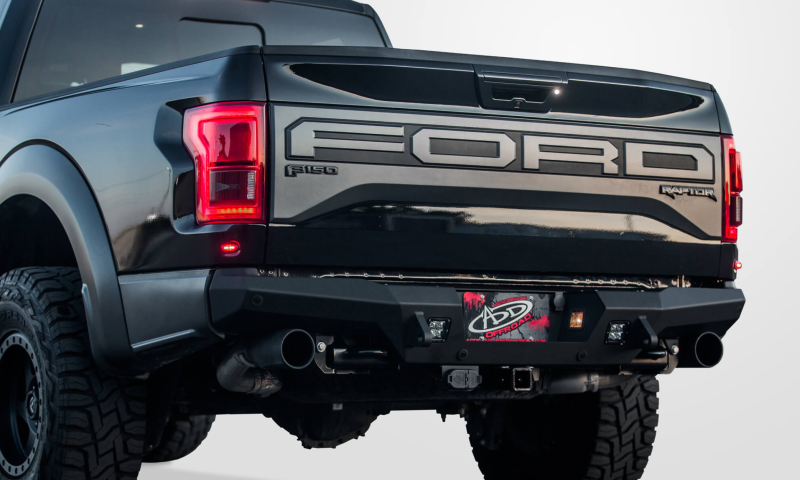 Addictive Desert Designs - ADD R117321370103 HoneyBadger Rear Bumper for Ford Raptor 2017-2020