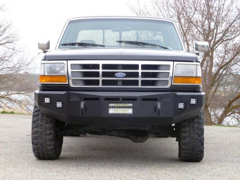 Fusion Bumpers - Fusion 9397FORDFB Front Bumper for Ford F250/F350 1993-1997