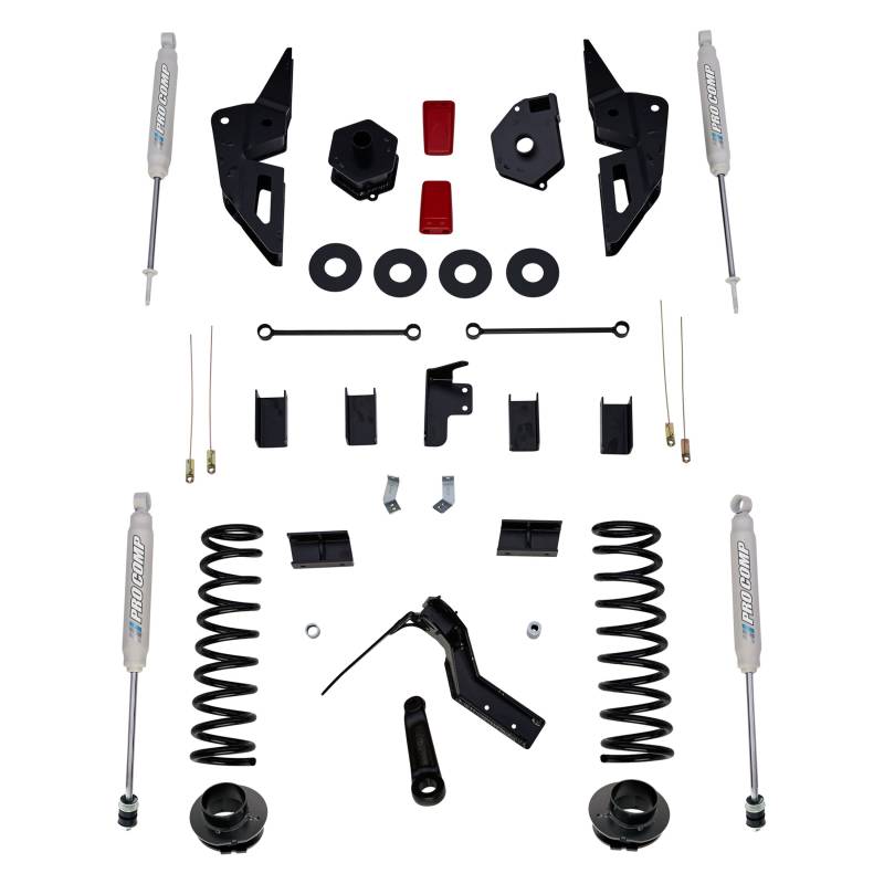Pro Comp Suspension - Pro Comp K2198B 6" Lift Ram 2500 2014-2018