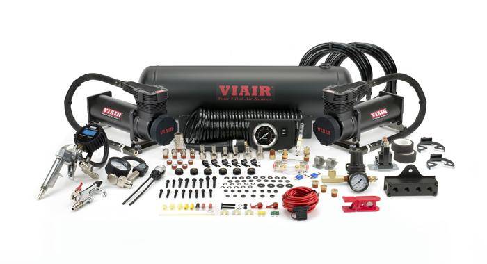 Viair - Viair 20185 Dual Stealth Black 485C Onboard Air System