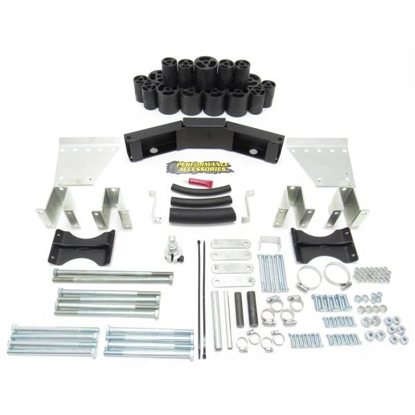 Performance Accessories - Performance Accessories PA5643 3" Body Lift Kit Toyota Tundra 2014-2015