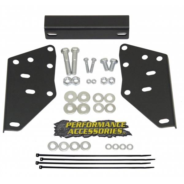 Performance Accessories - Performance Accessories PA5902 2" Rear Bumper Raising Kit with OEM Trailer Hitch 2005-2015