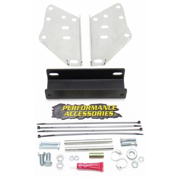 Performance Accessories - Performance Accessories PA5903 3" Rear Bumper Raising Kit with OEM Trailer Hitch 2005-2015
