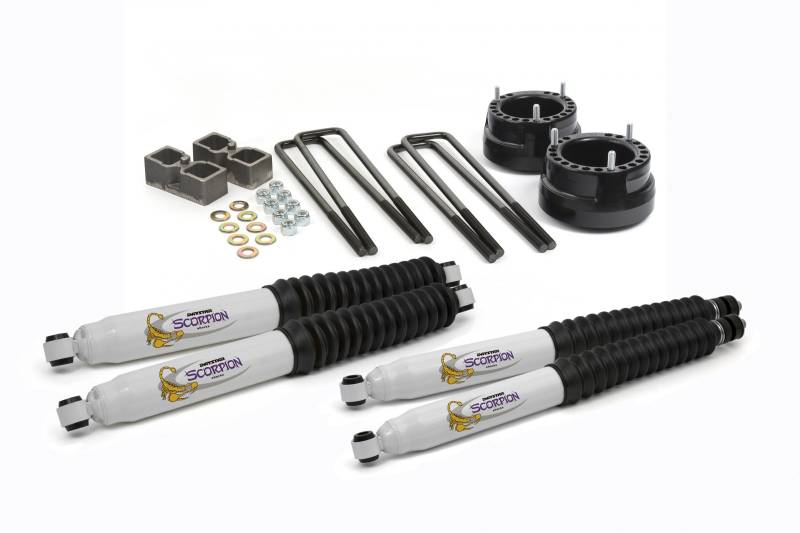 Daystar - Daystar KC09123BK 2" Lift with shocks Dodge RAM 1500 Mega Cab 1994-2011