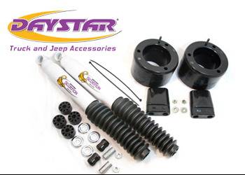 Daystar - Daystar KC09138BK 2" Leveling Kit Front 2 Scorpion Shocks Included 13-18 Ram 3500 4WD and 14-185 RAM 2500 4WD