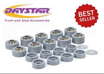 Daystar - Daystar KF04050KV Body Mounts Kevlar Ford Superduty 1999-2018