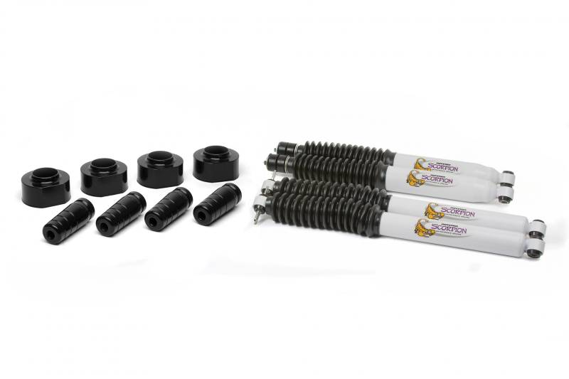 Daystar - Daystar KJ09158BK 1.75" Lift with shocks Jeep Wrangler TJ 1997-2006