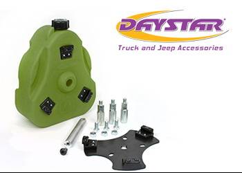 Daystar - Daystar KJ71035GN Cam Can Kit Green with Spout Jeep CJ 1946-1975