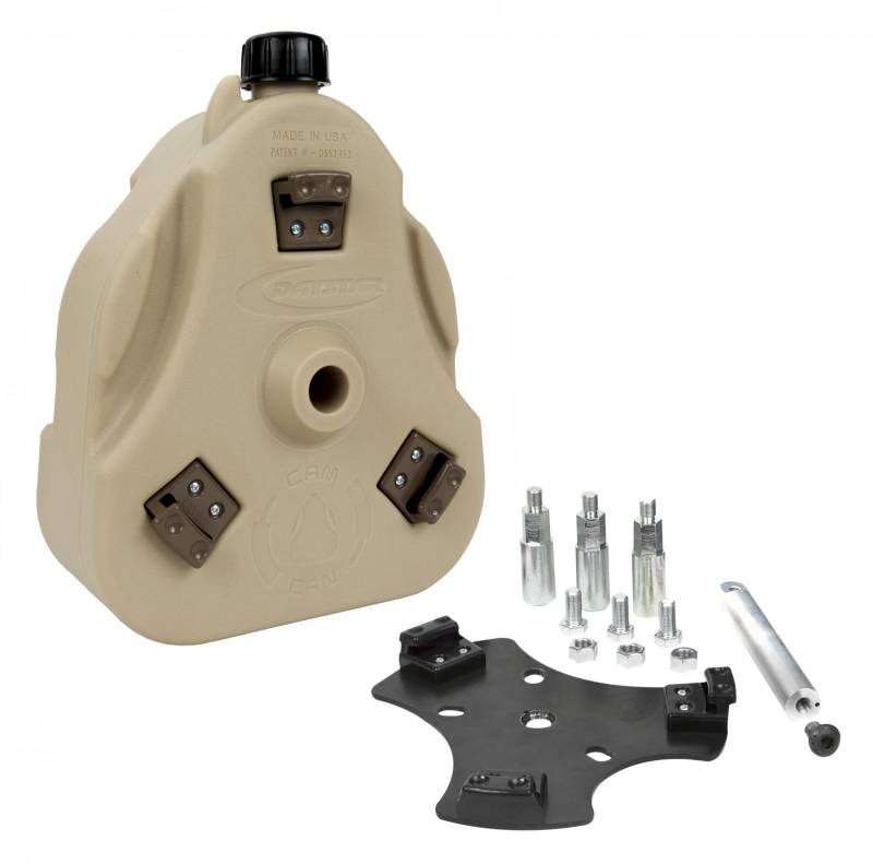 Daystar - Daystar KJ71035TN Cam Can Kit Tan with Spout Jeep CJ 1976-1986