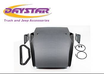 Daystar - Daystar KJ71050CF Jeep Wrangler JK 2007-2018 Hood Cowl Carbon Fiber