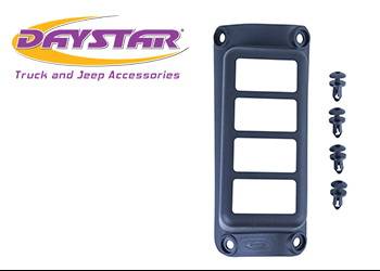 Daystar - Daystar KJ71055BK Jeep Wrangler JK 2007-2018 A-Pillar Switch Pod