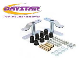 Daystar - Daystar KN09107BK 05-14 Nissan Frontier 1.5" Rear Greasable Shackles