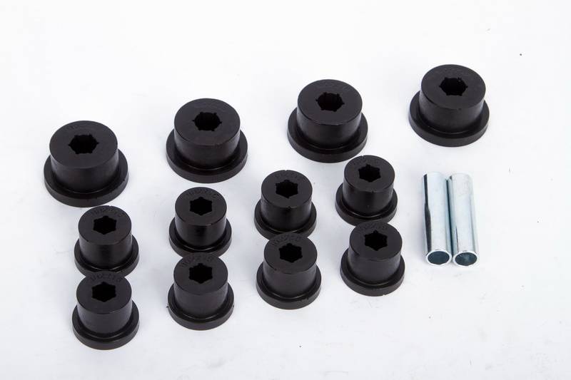 Daystar - Daystar KS02001BK Suzuki Spring Shackle Bushings 85-88.5 Suzuki Front/Rear