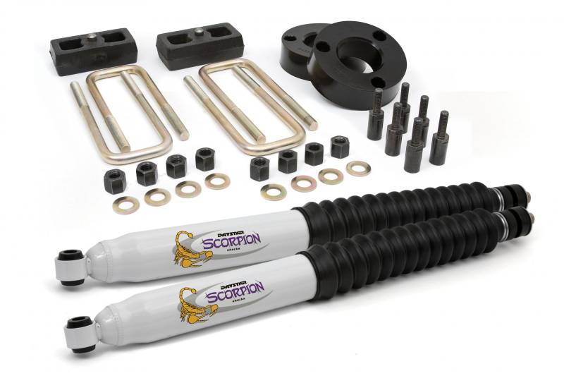 Daystar - Daystar KT09130BK 2.5" Lift with shocks Toyota Tacoma 2005-2017