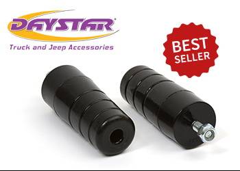 Daystar - Daystar KU09037BK Jeep Wrangler TJ 1997-2006 Bolt In Extended Bump Stop Front Or Rear