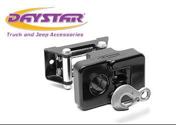 Daystar - Daystar KU70045BK UTV/ATV Small Winch Roller Fairlead Isolator Black