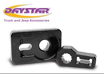Daystar - Daystar KU70047BK Winch/Jack Isolator Handle Combo Black