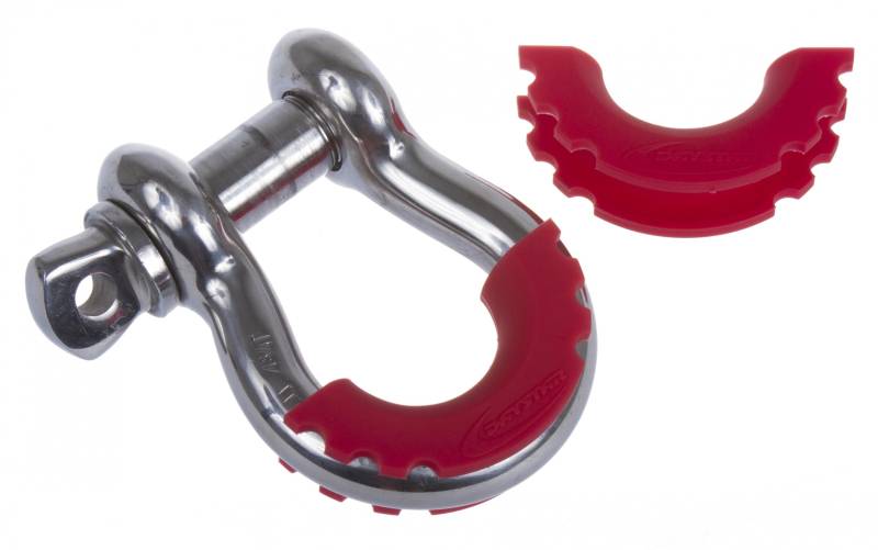 Daystar - Daystar KU70056RE D-Ring and Shackle Isolator Red Pair