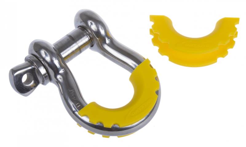 Daystar - Daystar KU70056YL D-Ring and Shackle Isolator Yellow Pair