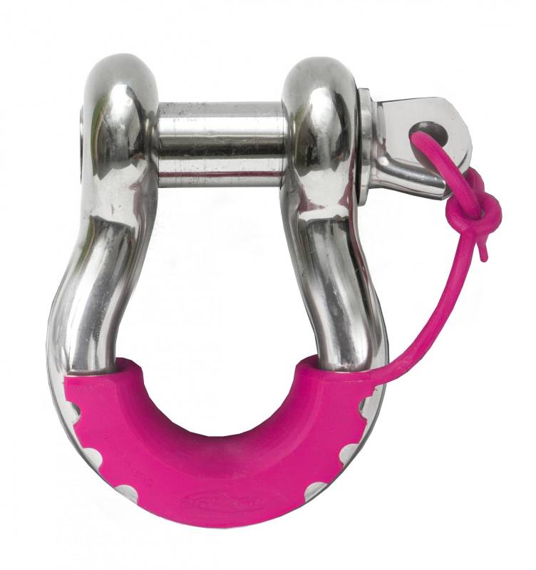 Daystar - Daystar KU70058FP Locking D-Ring Isolators Fluorescent Pink Pair