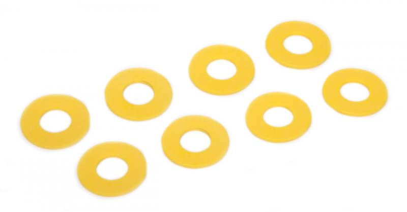 Daystar - Daystar KU71074YL D-Ring and Shackle Washers Set Of 8 Yellow