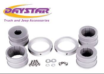 Daystar - Daystar KU71109KV Roll Bar Mounting System Pairo Mount Accessory Mount Universal Silver Anodized Finish