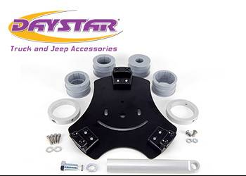 Daystar - Daystar KU72000KV Cam Can Roll Bar Mounting Kit Fits 2" 1 3/4" 1.5" 7/8" Tubing Single Cam Can
