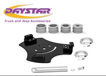 Daystar - Daystar KU72002KV Cam Can Roll Bar Mounting Kit Fits 2" 1 3/4" 1.5" 7/8" Tubing Double Cam Can