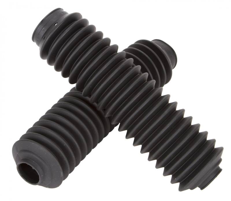 Daystar - Daystar MX00503BK Honda/Kawasaki/Suzuki/Yamaha Fork Boot 13" Travel 16.5" Extended 3.5" Collapsed Black