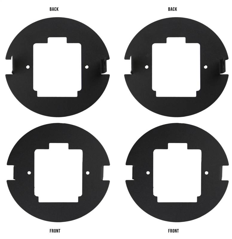 Rigid Industries - Rigid Industries 46530 Fog Light Mount Kit