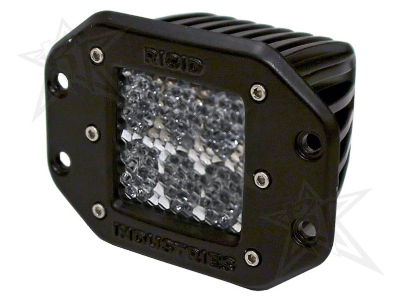 Rigid Industries - Rigid Industries 51251 D-Series Dually D2 60 Deg. Diffusion LED Light